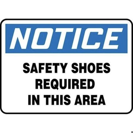 Accuform OSHA NOTICE SAFETY SIGN SAFETY MPPE881XT MPPE881XT